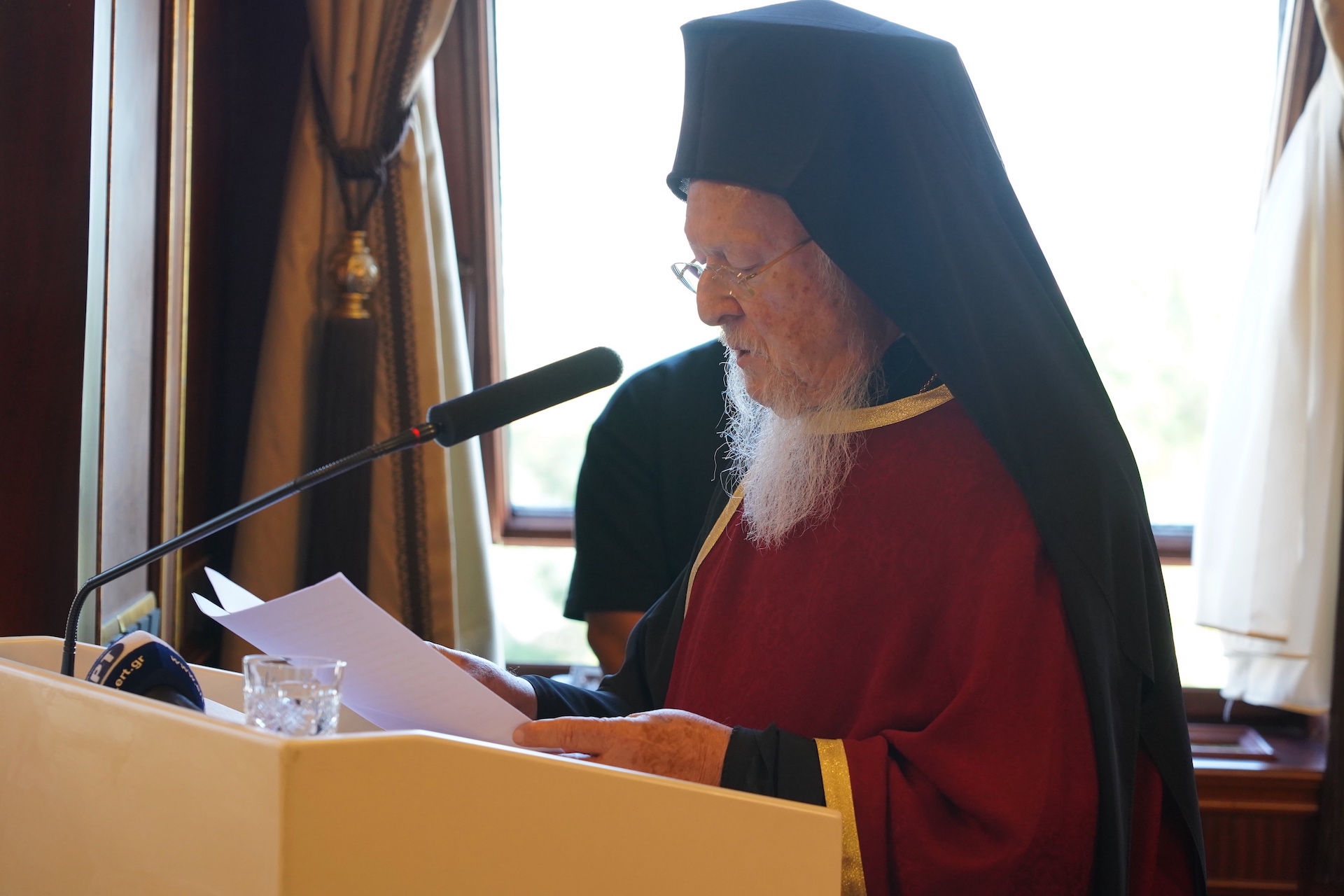 Από την ομιλία του Οικουμενικού Πατριάρχη κατά την τελετή αναγόρευσης